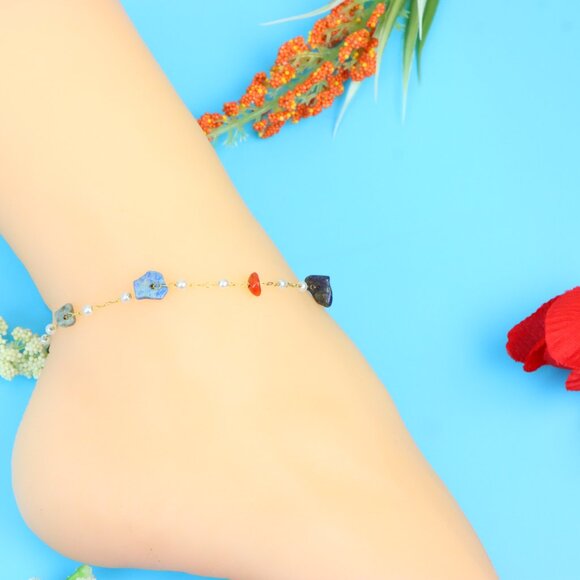 Elegant Handmade Anklet – Perfect for Women & Girls | Ideal Gift Option, DYC1772 - Picture 5 of 10